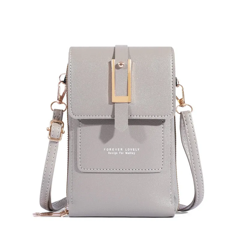 Soft Leather Crossbody Shoulder Strap Handbag