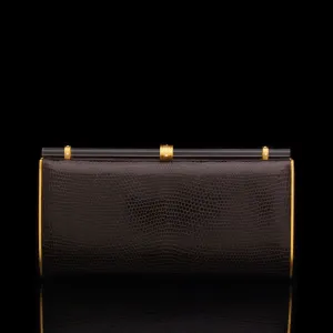 Sophia Clutch in Chocolate
