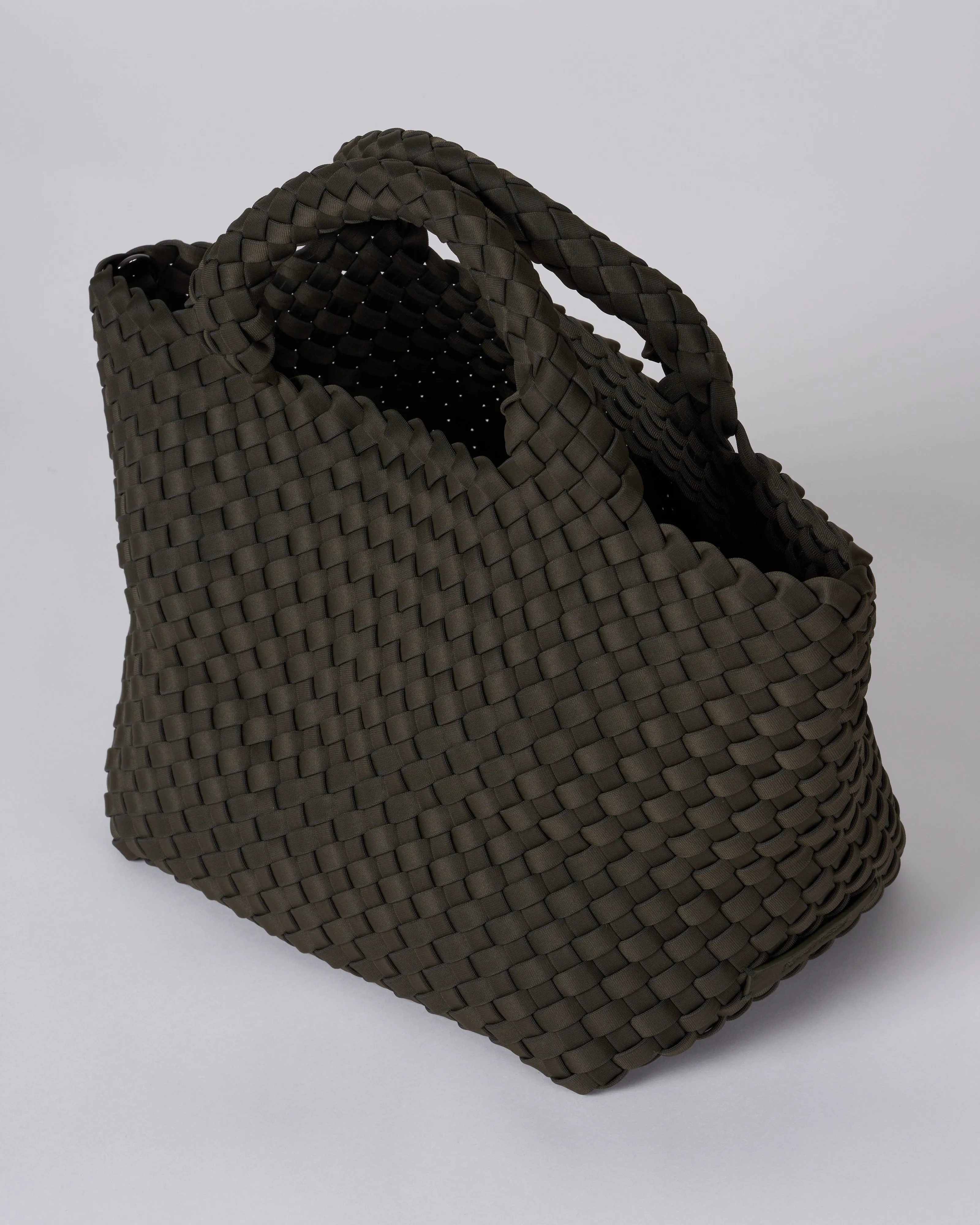 st barths mini tote - moss