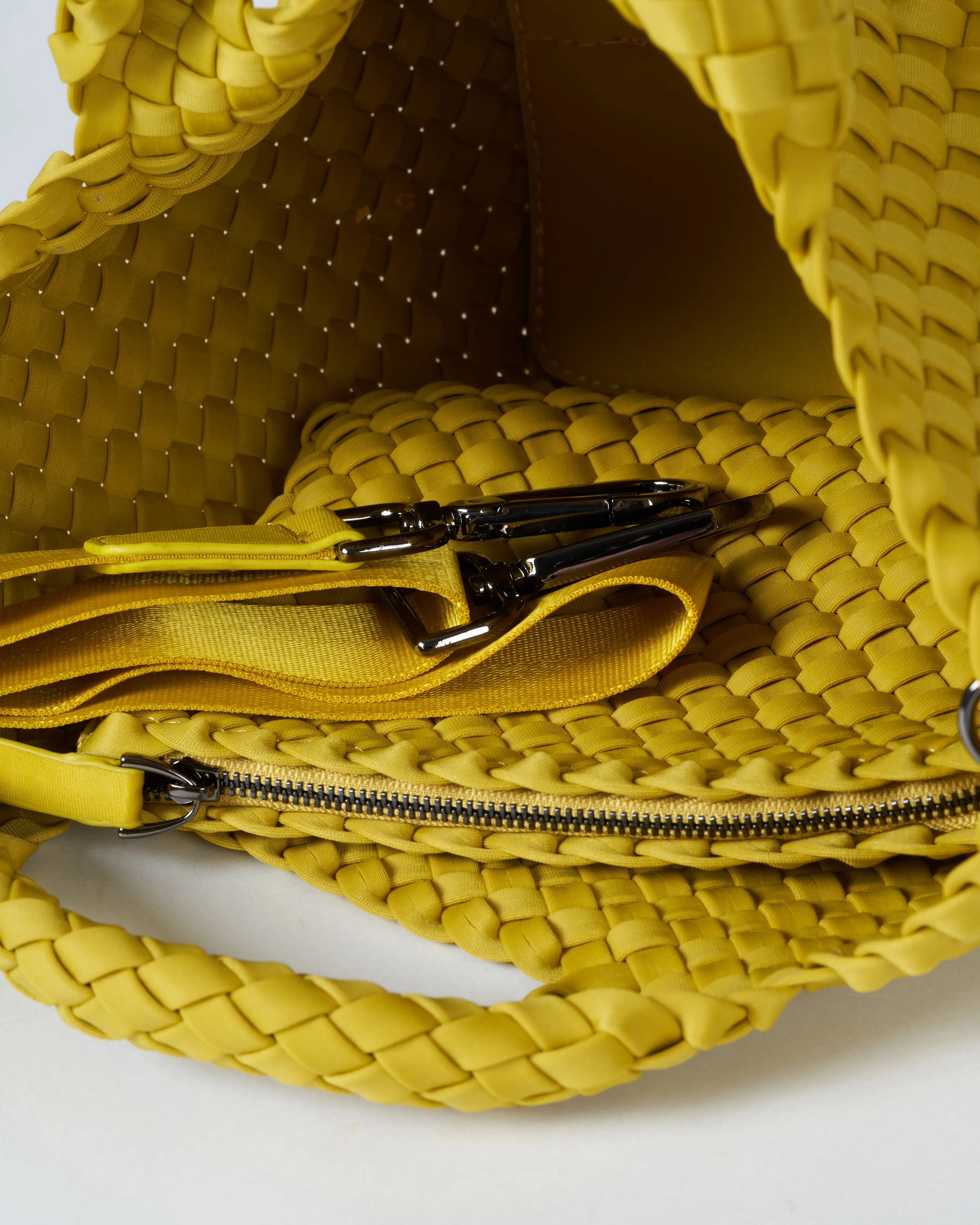 st barths mini tote - ochre