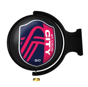 St. Louis CITY SC: Original Round Rotating Lighted Wall Sign
