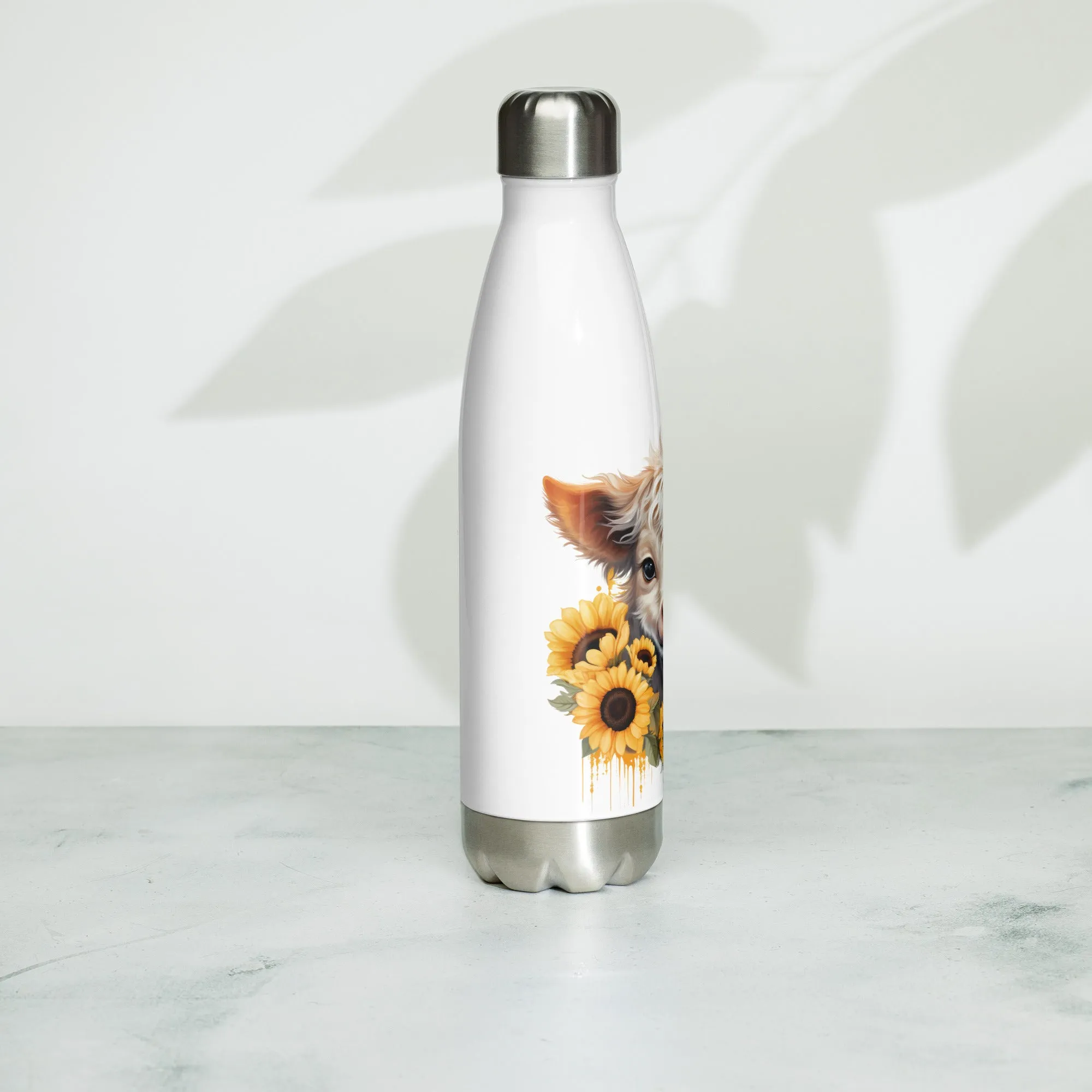 Stainless Steel Water Bottle, School, Customized Bottle, Hot/Cold, Gift