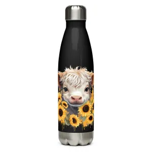 Stainless Steel Water Bottle, School, Customized Bottle, Hot/Cold, Gift