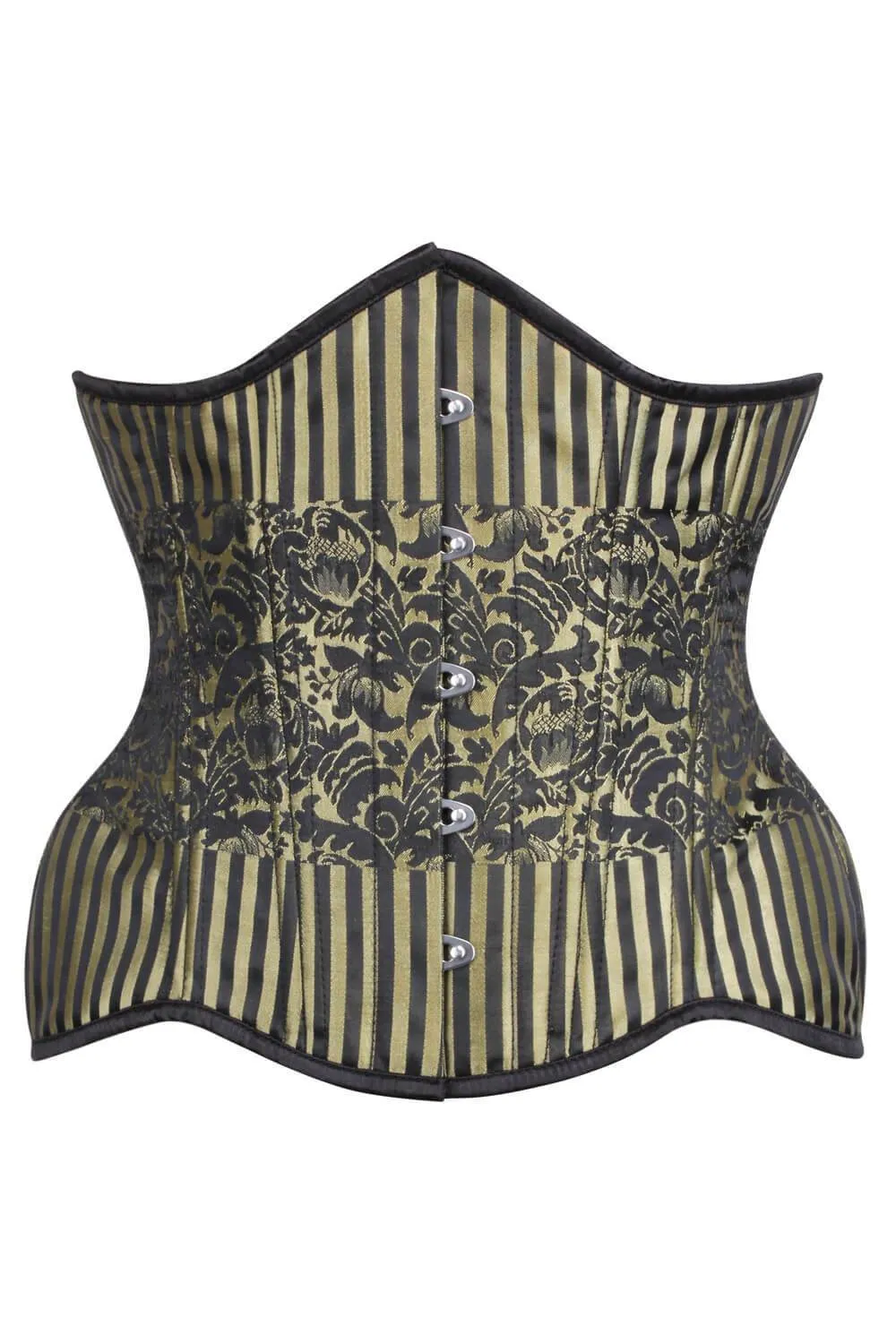 Steampunk Brocade Curvy Waist Training Corset
