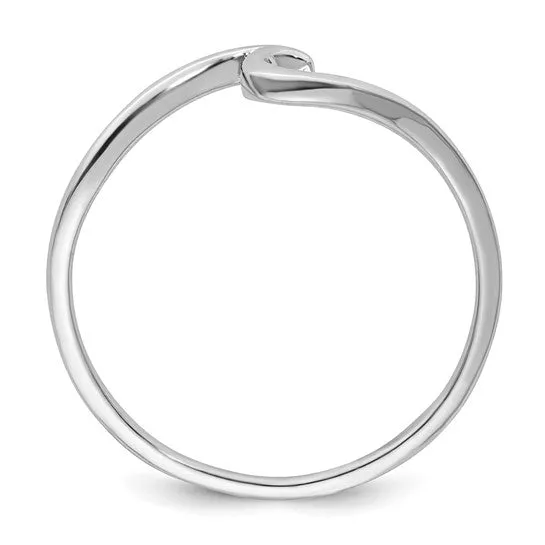 Sterling Silver Wave Ring