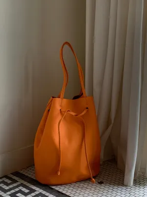 steven alan orange tote bag