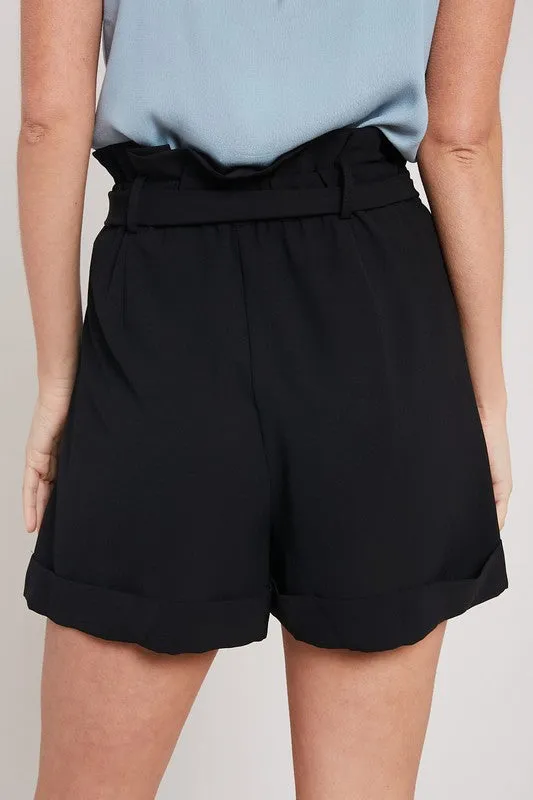 STORY HIGH WAIST TIE SHORTS