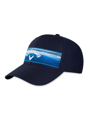 Stripe Mesh Cap