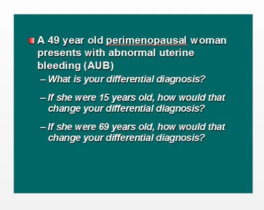 Structured Cases for AOBOG Oral Exam