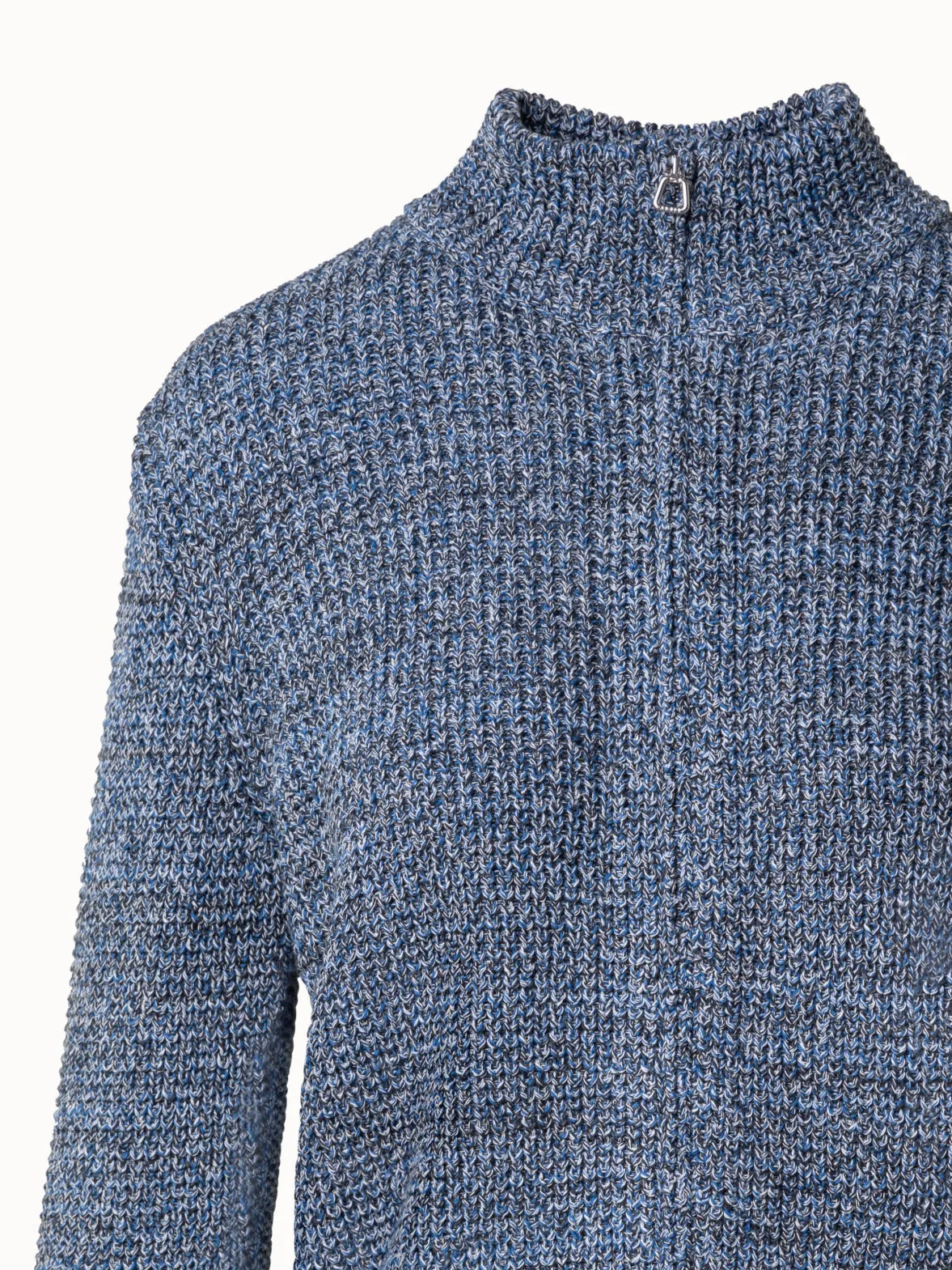 Structured Cotton Knit Cardigan