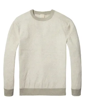 Structured Pullover Home Alone  Ecru Melange