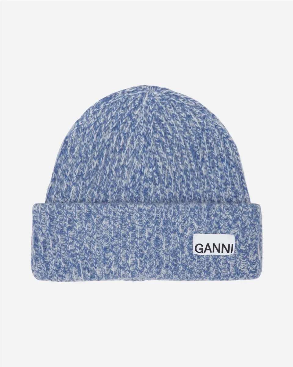 Structured Rib Beanie - Nautical Blue