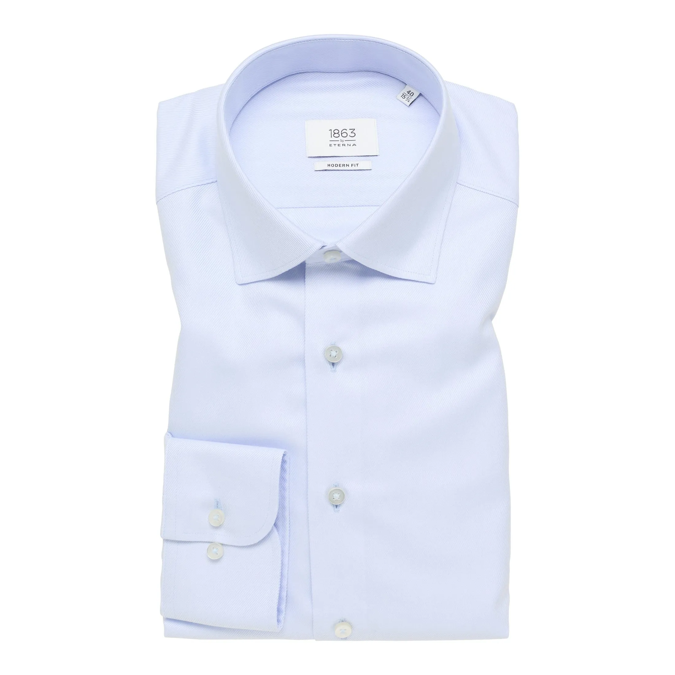 STRUCTURED TWILL MODERN FIT CUTAWAY COLLAR