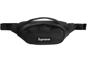 Supreme Leather Waist Bag Black