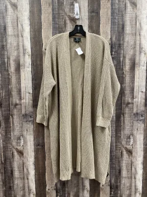 Sweater Cardigan By G By Giuliana In Tan, Size: Petite L