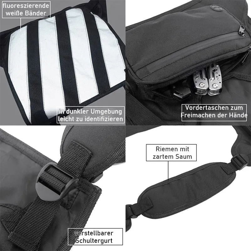 Tactical Brustrucksack Fitness Westentasche