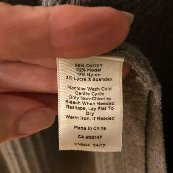 Talbots Grey Sweater