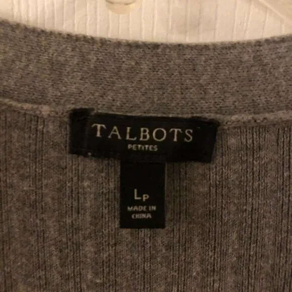 Talbots Grey Sweater