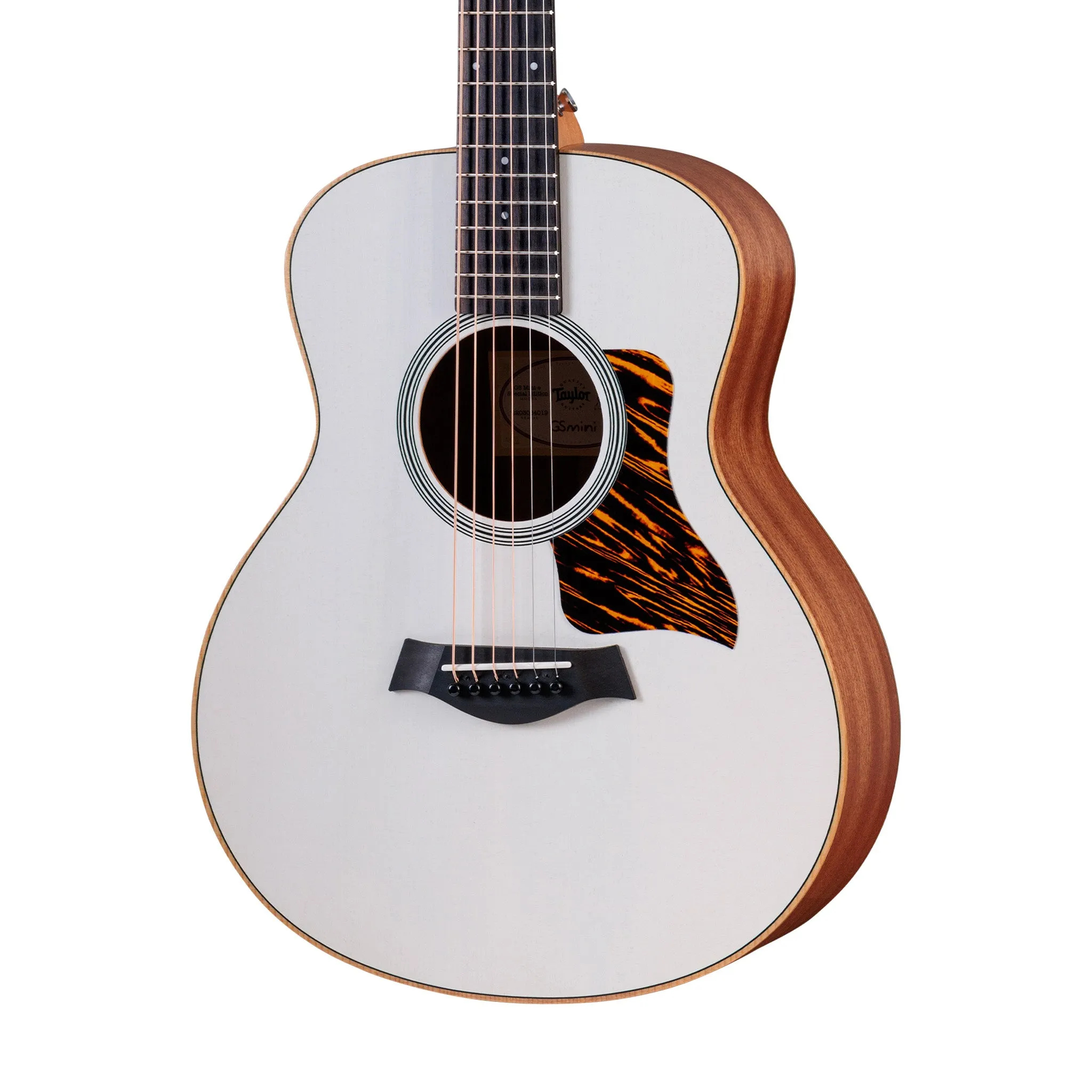 Taylor GS Mini-E Special Edition Acoustic Guitar w/Bag, Trans White