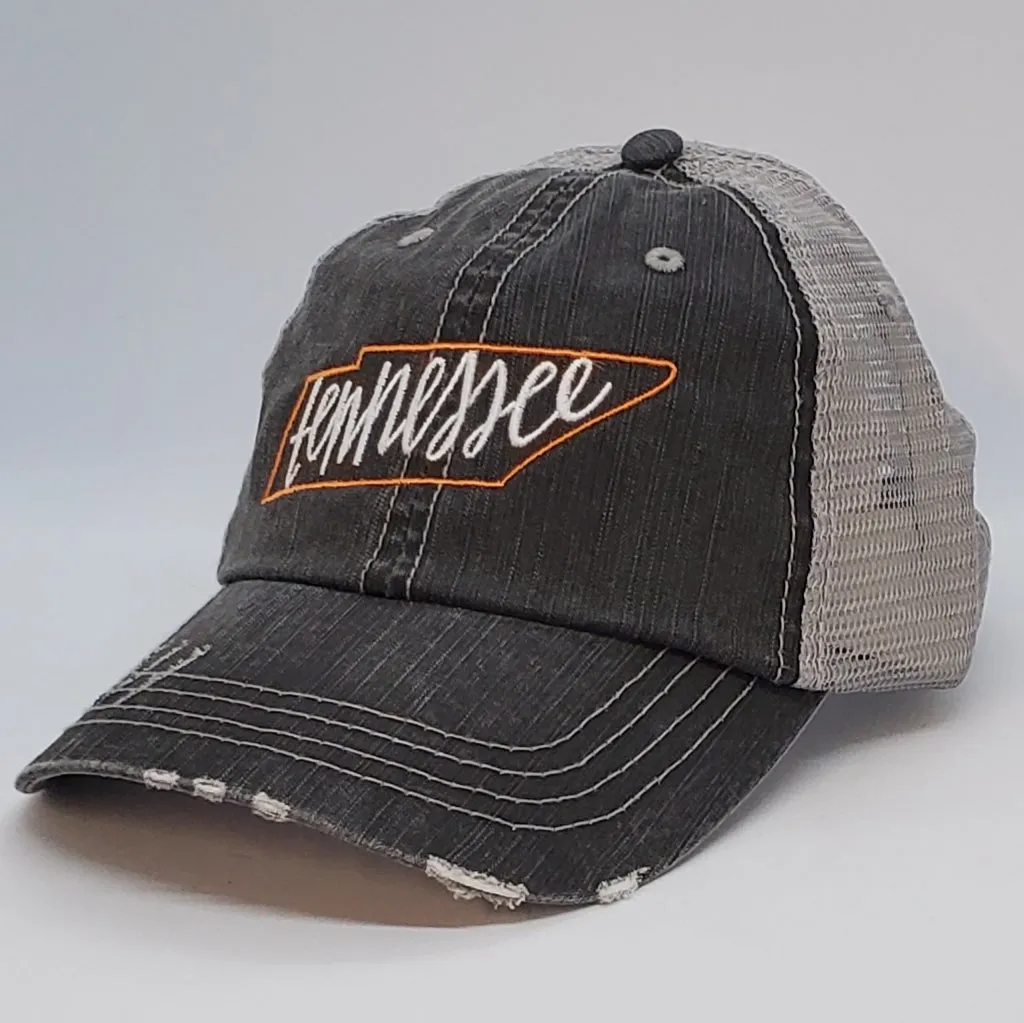 Tennessee with TN State Outline