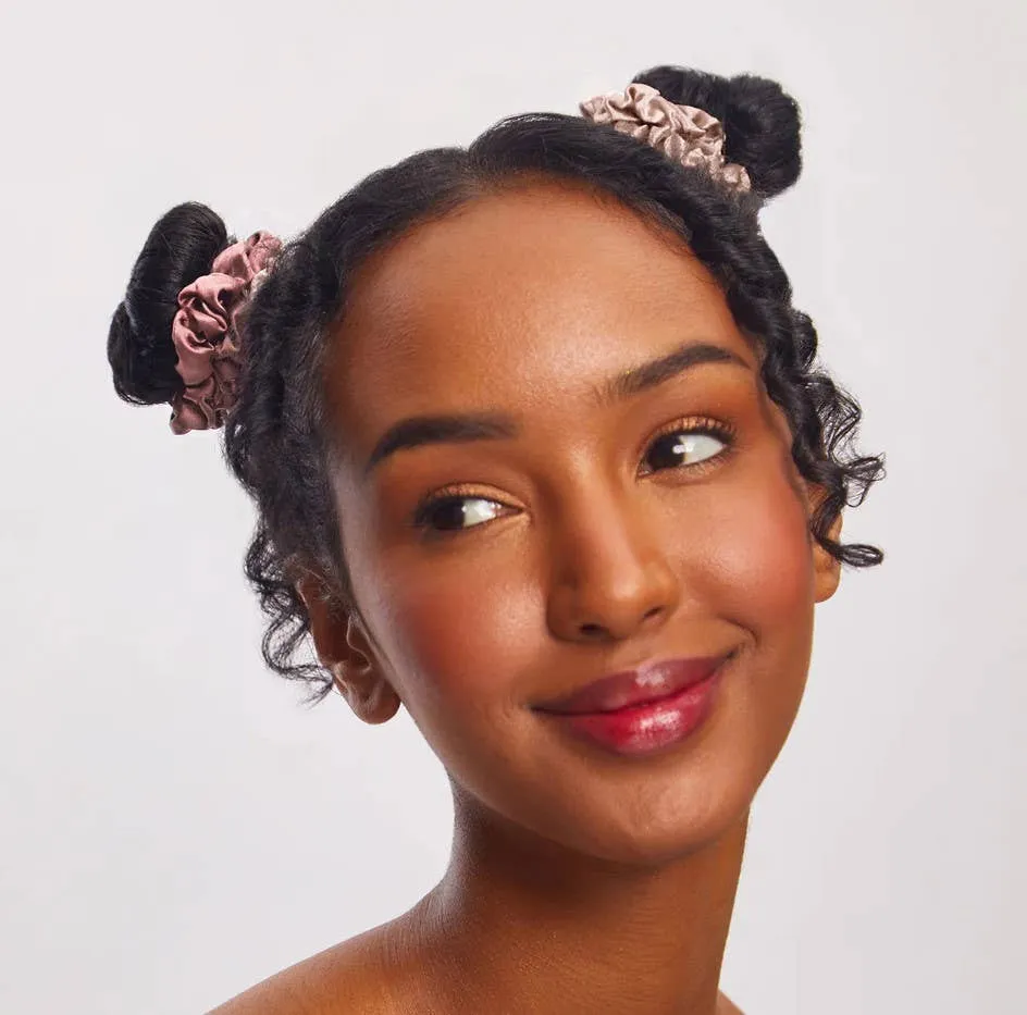 Terracotta Holiday Ultra Petite Scrunchies 6 pc