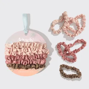 Terracotta Holiday Ultra Petite Scrunchies 6 pc