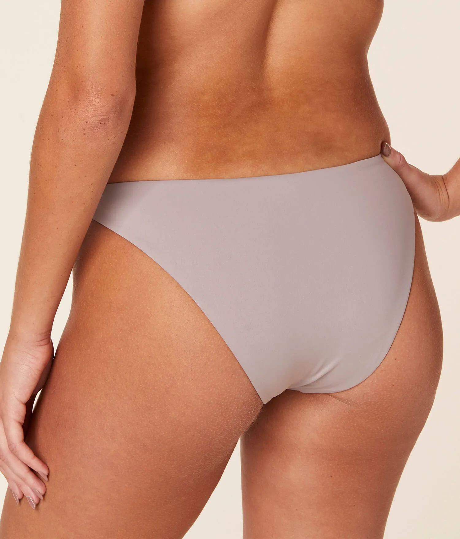 The Archive Cheeky Bikini Bottom - Flat - Stone