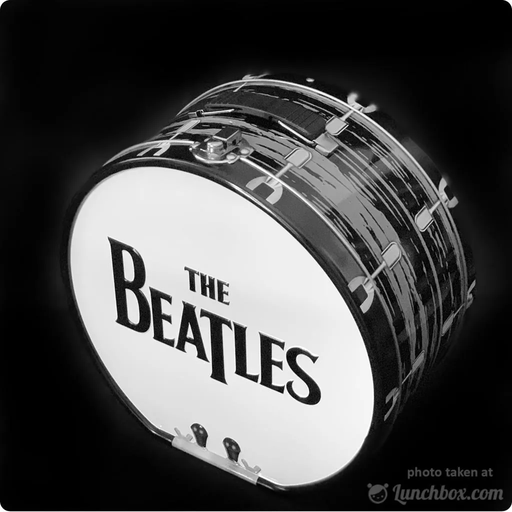 The Beatles - Drum Shaped - Lunchbox Tote