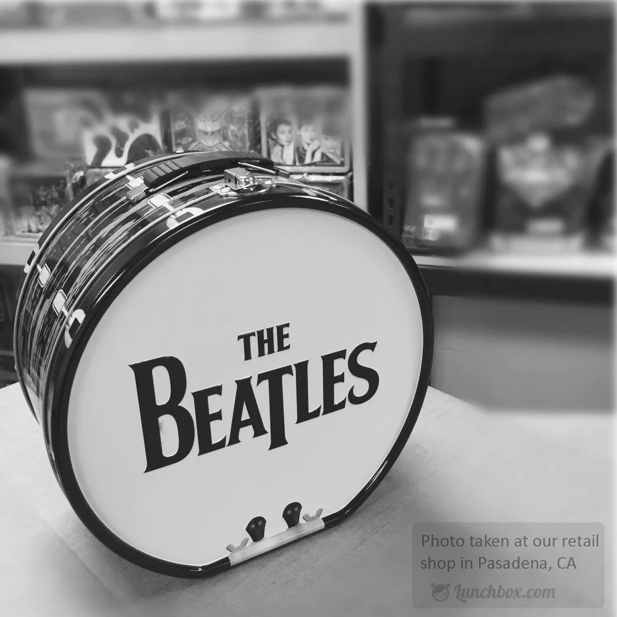 The Beatles - Drum Shaped - Lunchbox Tote