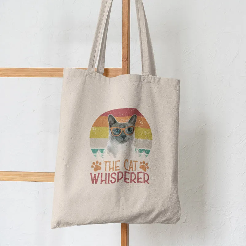 The Cat Whisperer Tote Bag