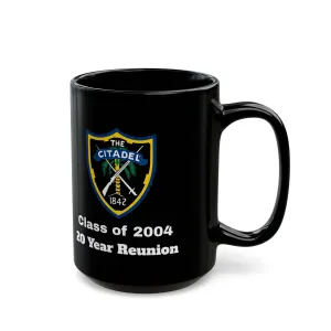 The Citadel, Citadel Shield, Class of 2004 20 Year Reunion, 11/15 Oz Black Mug