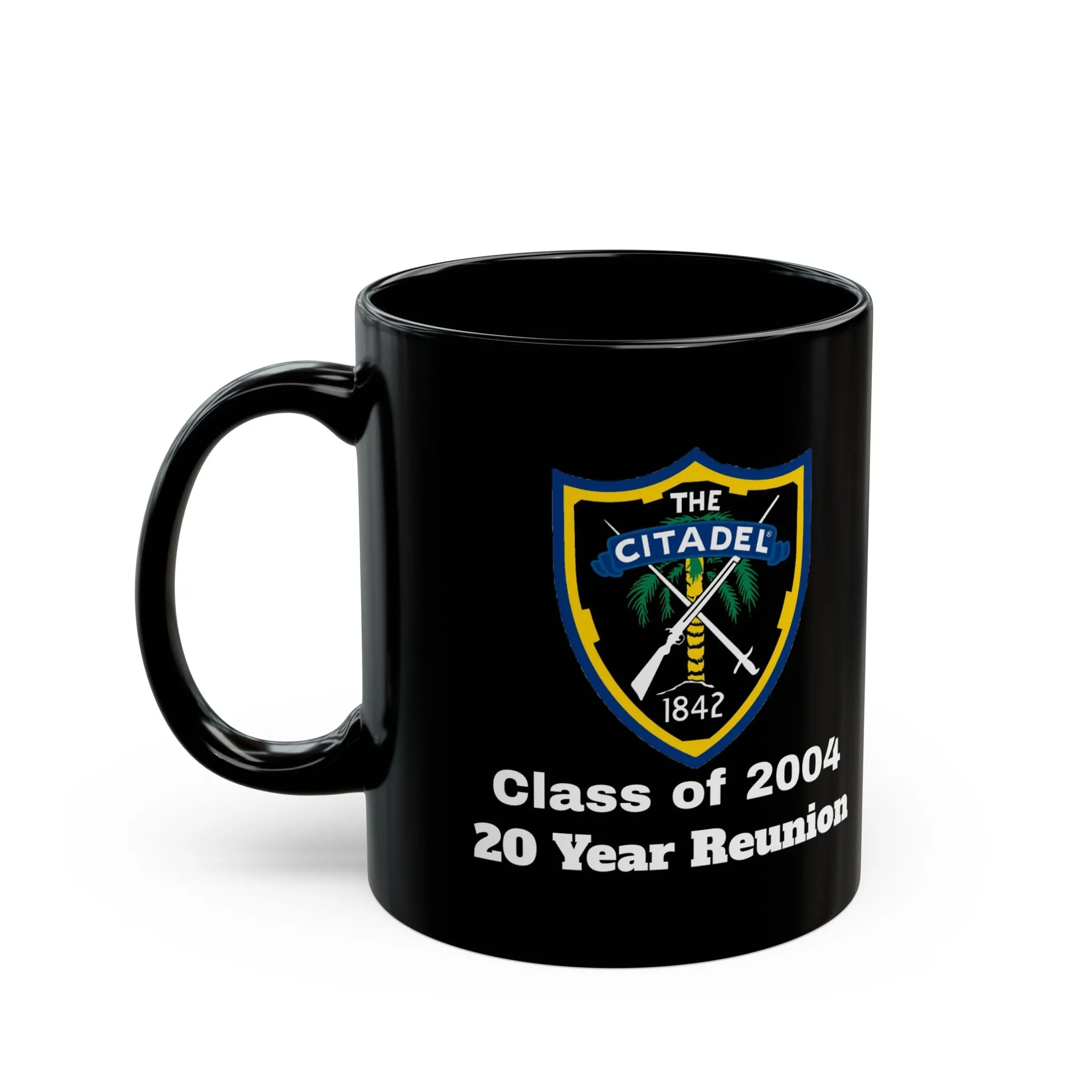 The Citadel, Citadel Shield, Class of 2004 20 Year Reunion, 11/15 Oz Black Mug