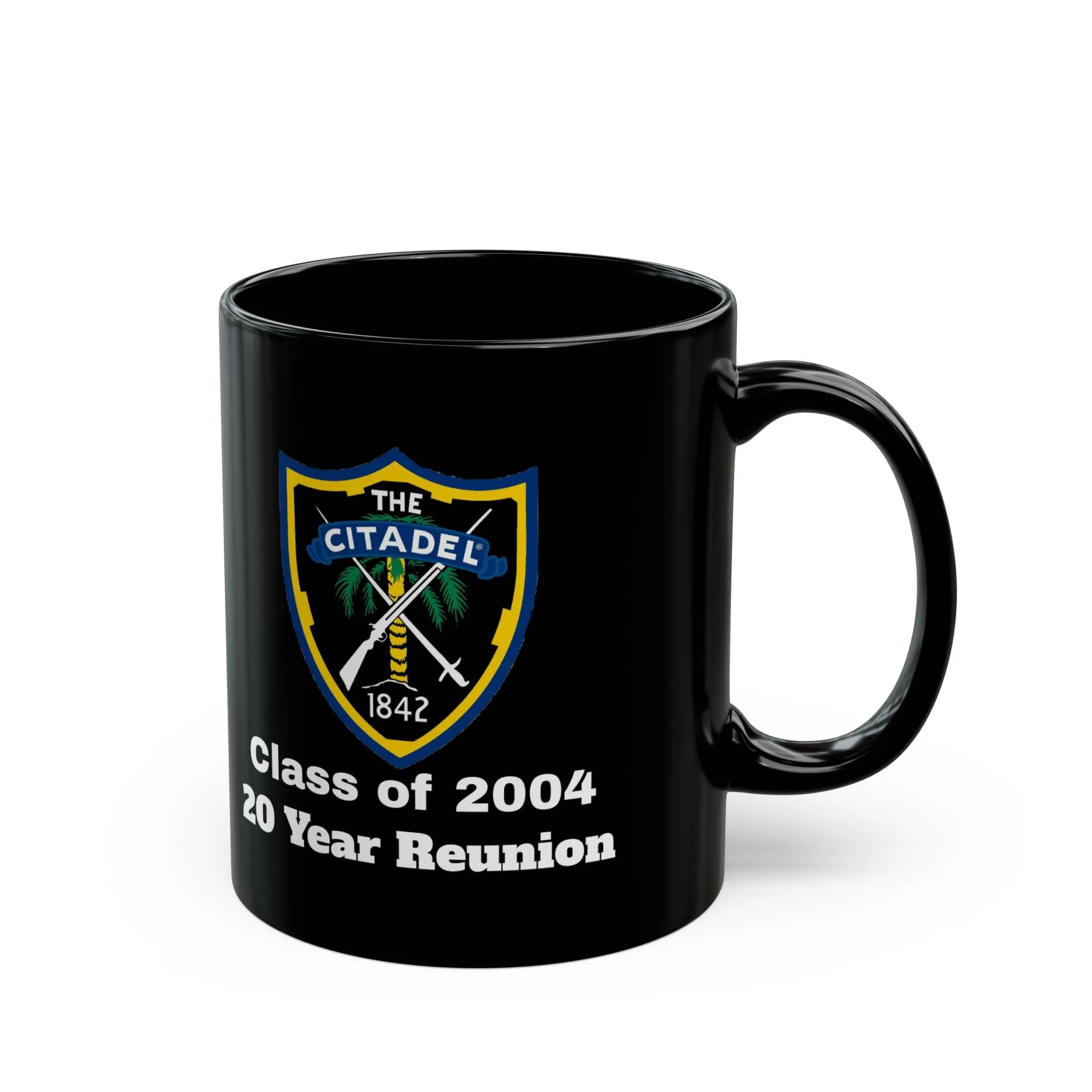 The Citadel, Citadel Shield, Class of 2004 20 Year Reunion, 11/15 Oz Black Mug