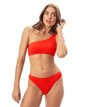 The Classic Bikini Bottom - Flat - Poppy