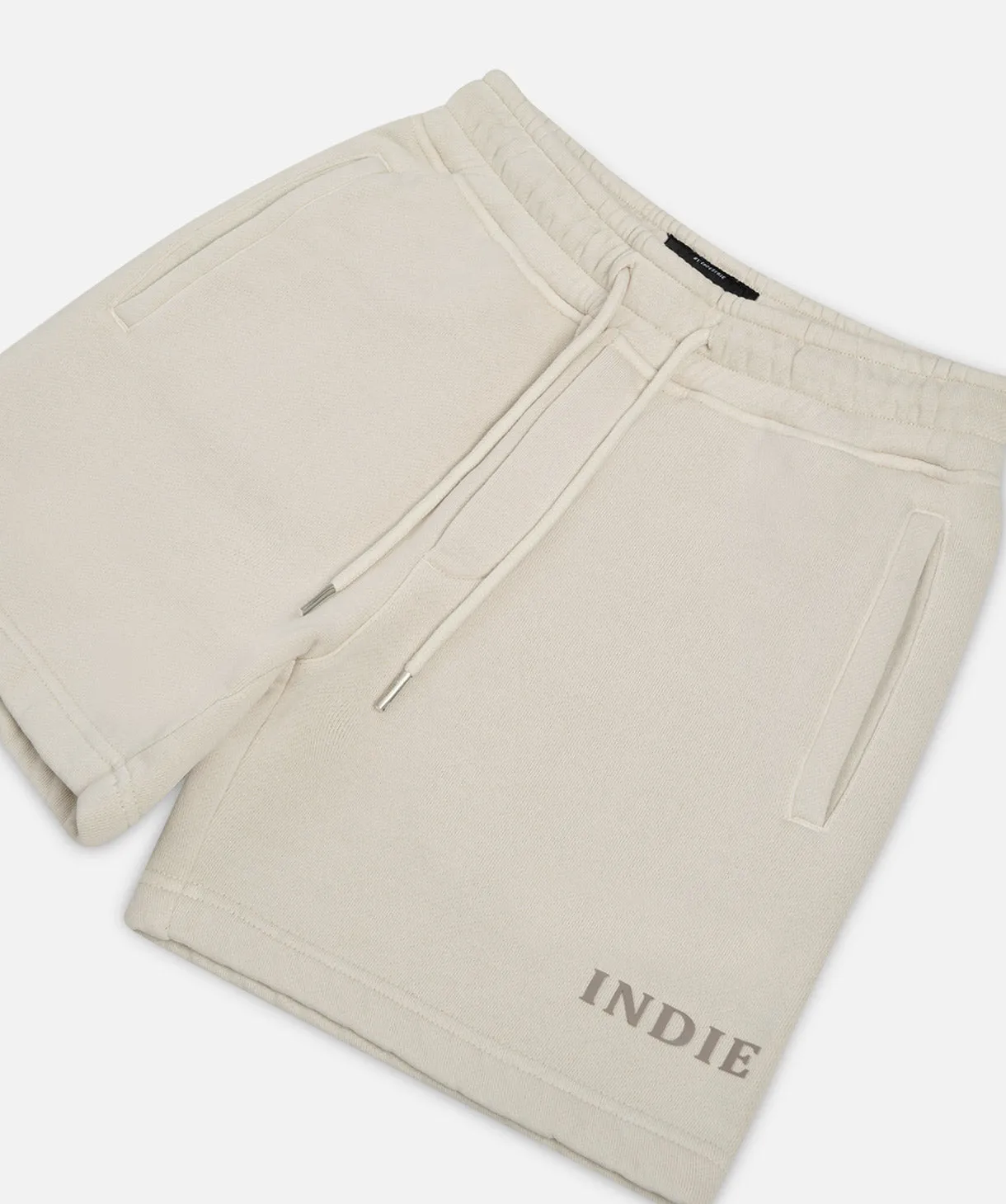 The Oversize Trackie Short - Sawdust