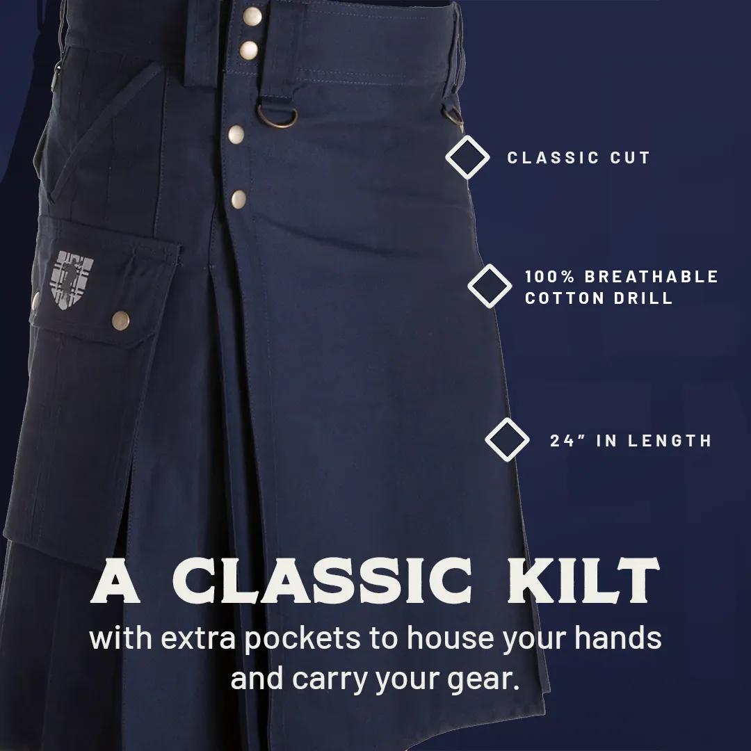 The Stowaway Kilt - Olive