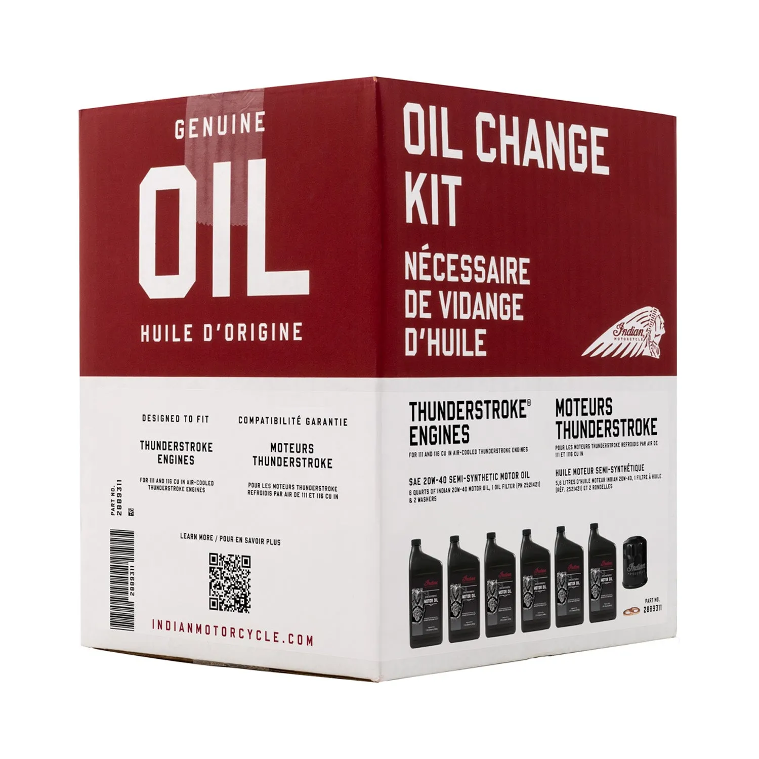 Thunderstroke Oil Change Kit - 2889311