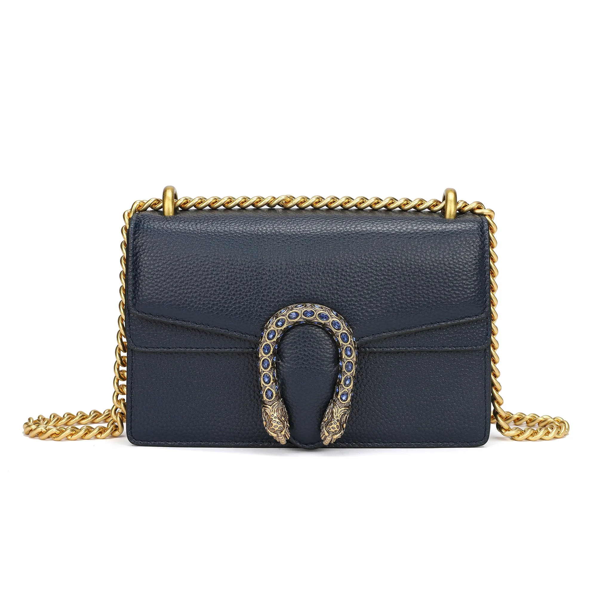 Tiffany & Fred Crystal Dragon Crossbody/ Shoulder Bag