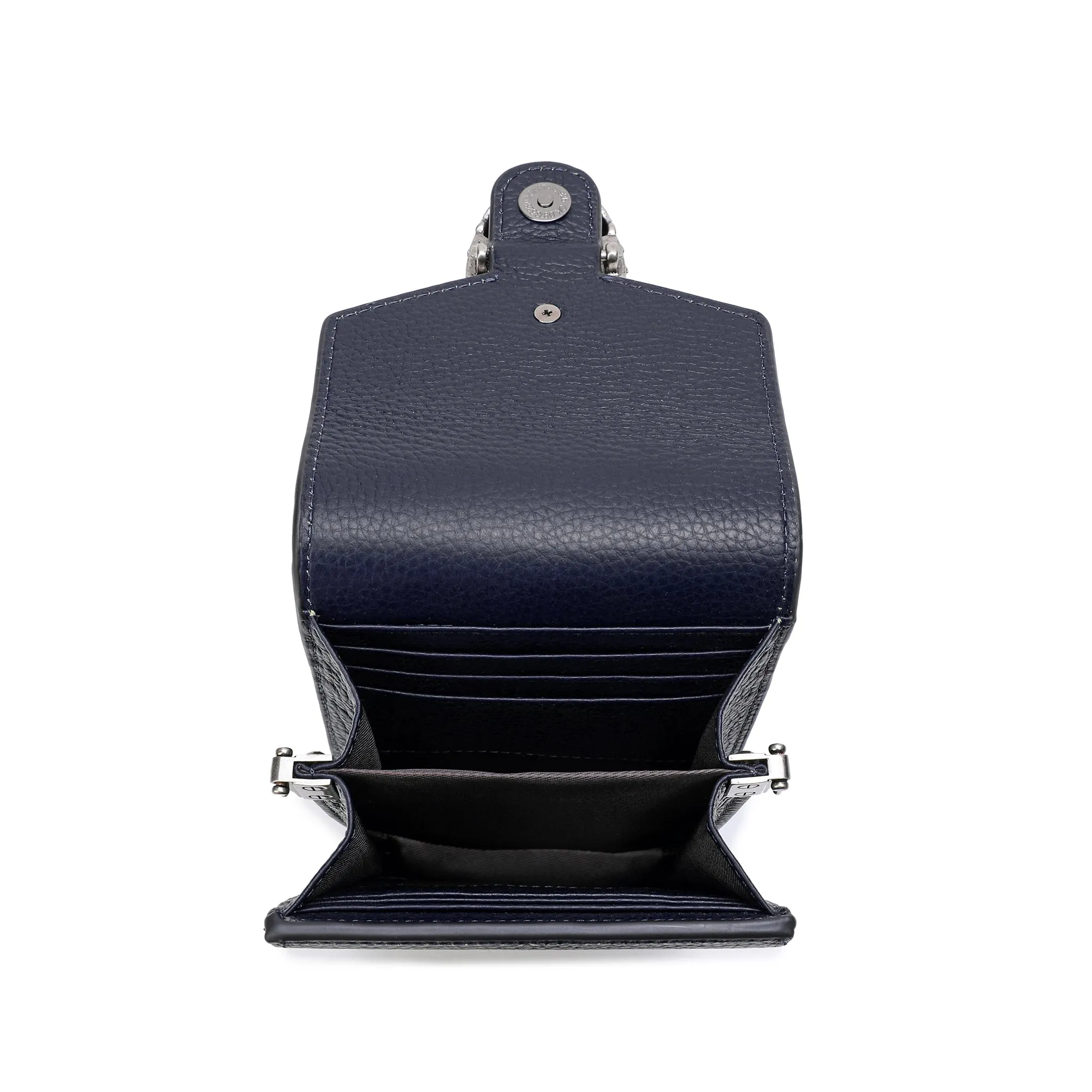 Tiffany & Fred Full-Grain Leather Crossbody/ Phone Bag