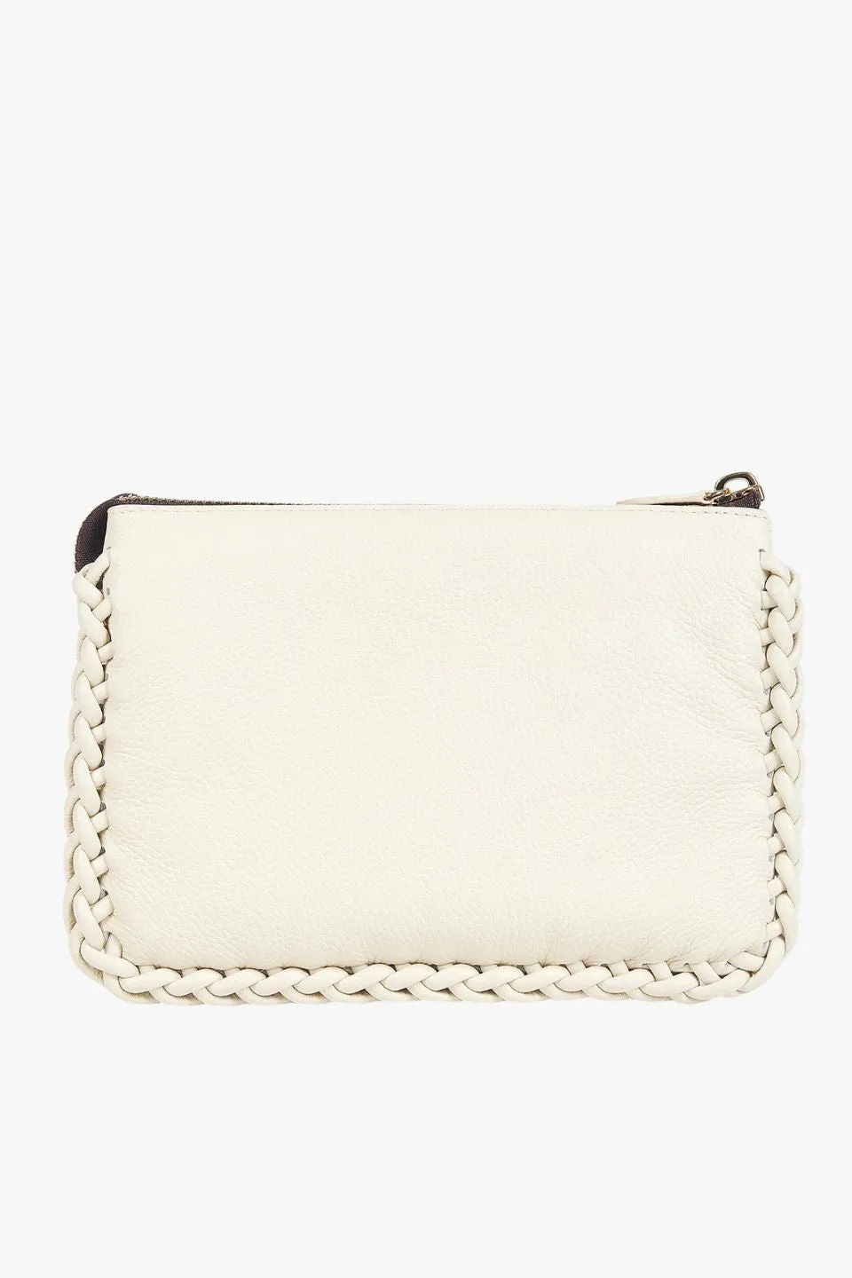 Tilly's Big Sis Sand Plait Edge Crossbody Bag