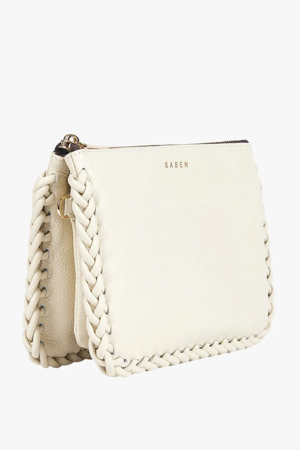 Tilly's Big Sis Sand Plait Edge Crossbody Bag