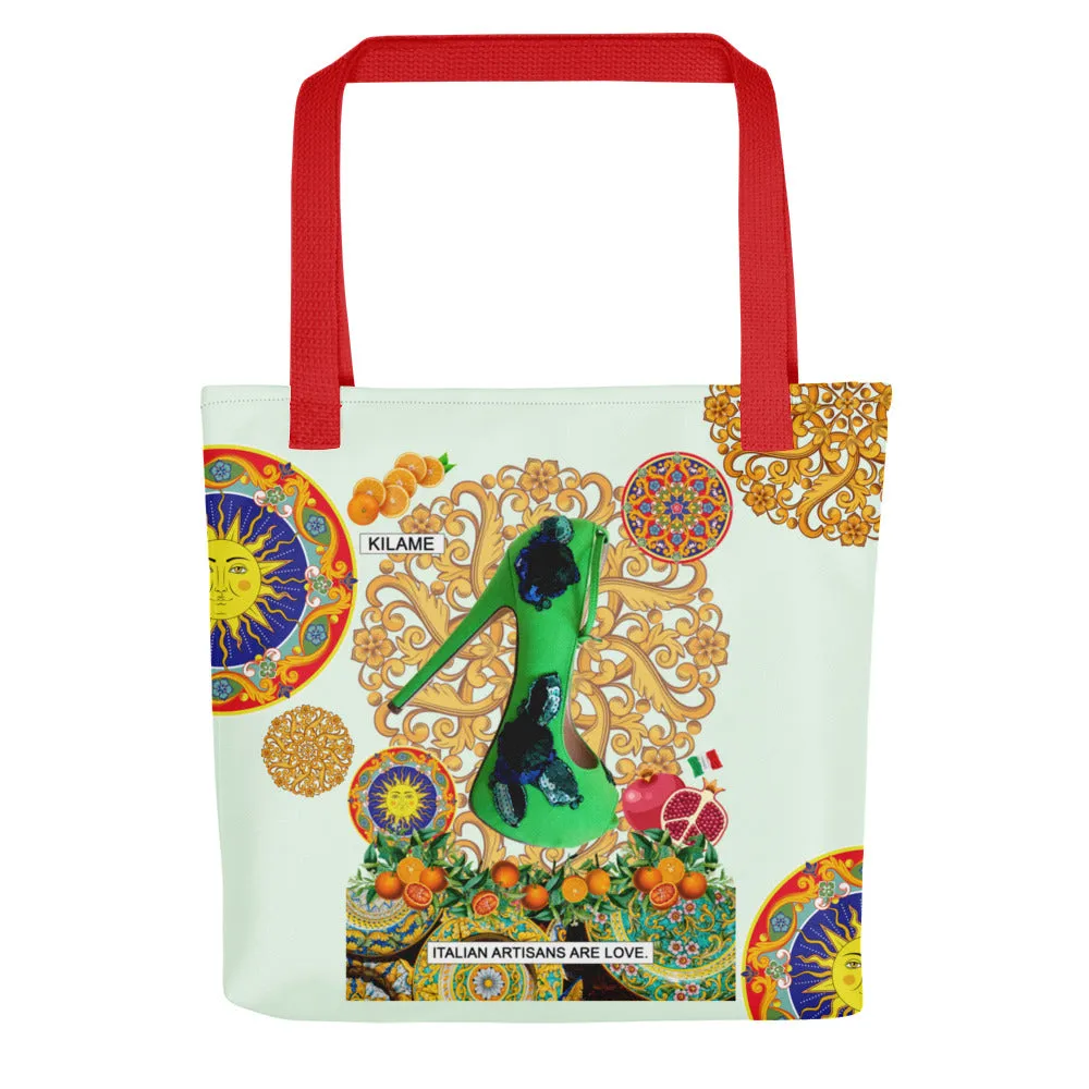 Tote bag 'Italian artisans'