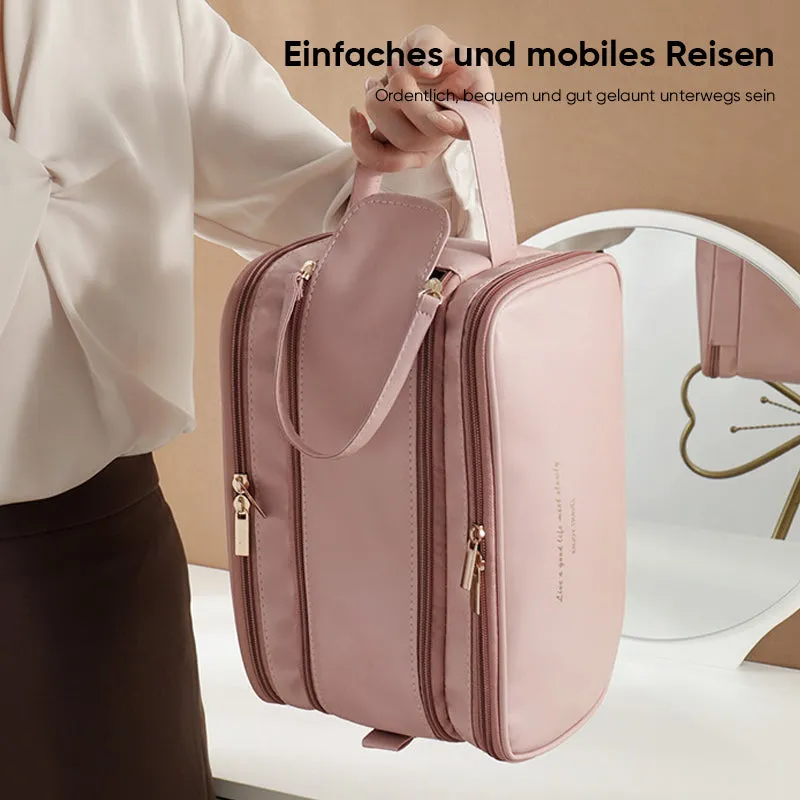Tragbare Kosmetiktasche mit großer Kapazität