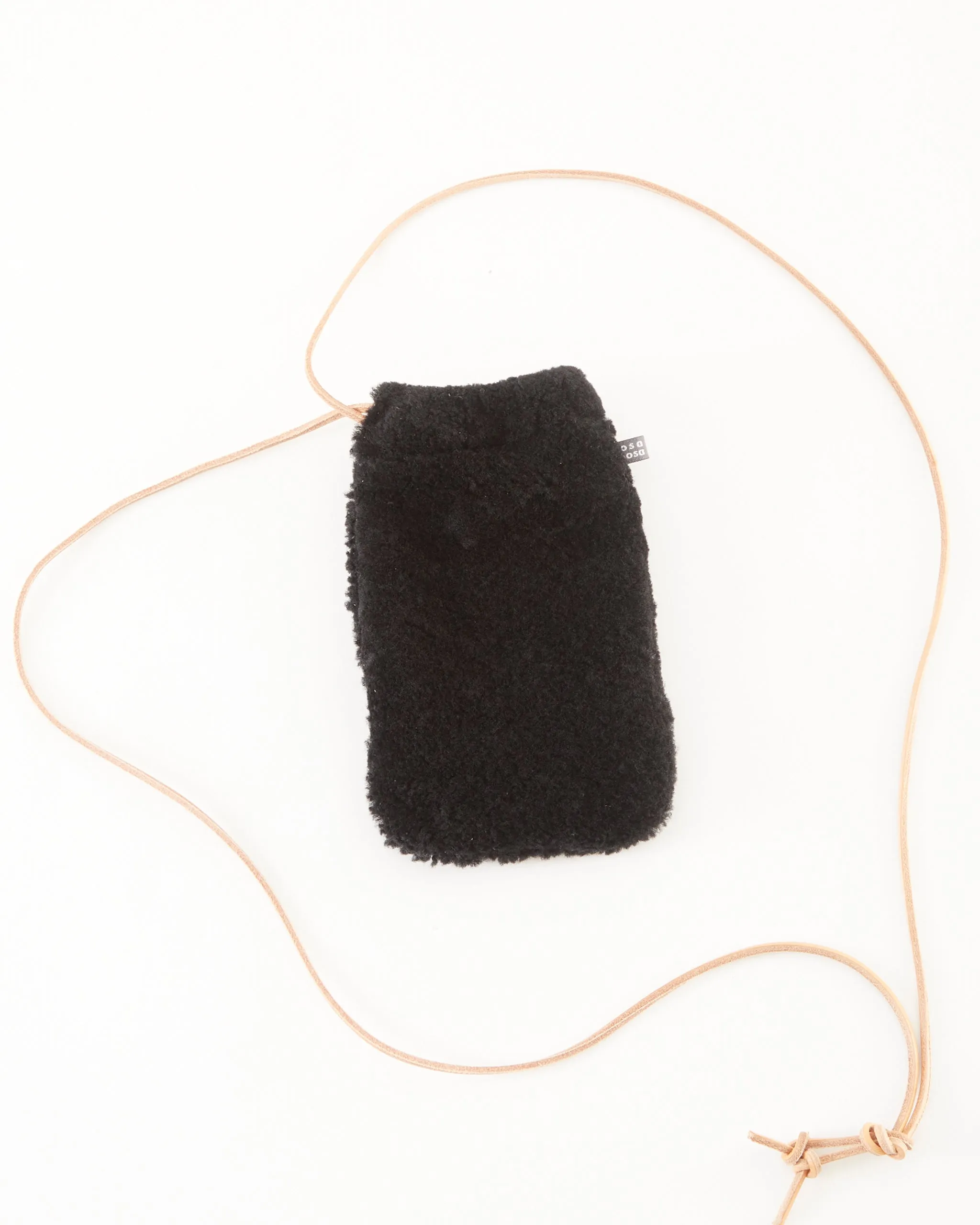 Travel Phone Pouch in Black