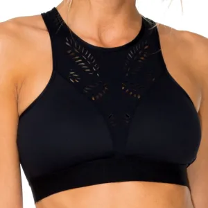TRINIDAD - Elastic Band Sports Bra Top