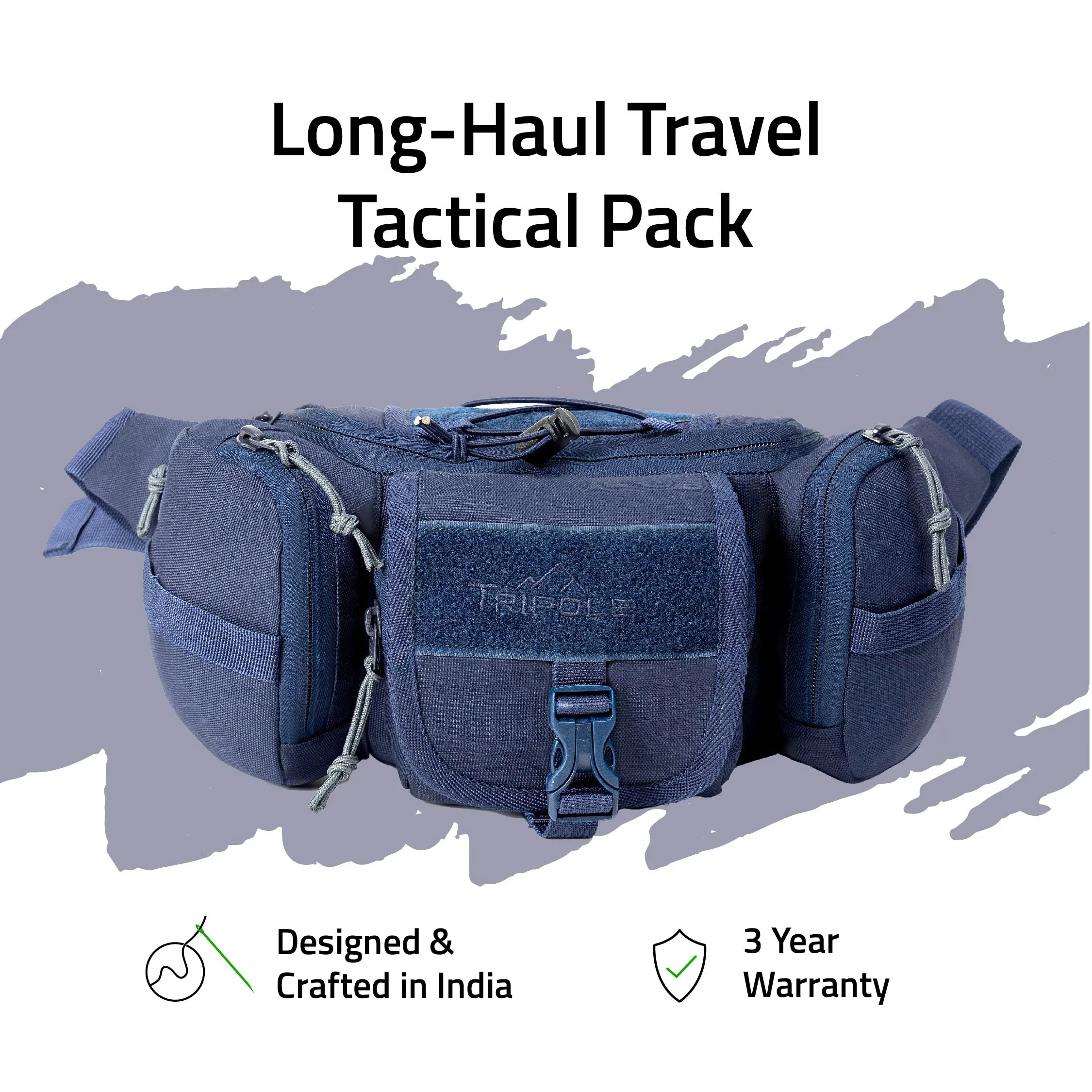 Tripole Tactical Waist Pack and Fanny Bag