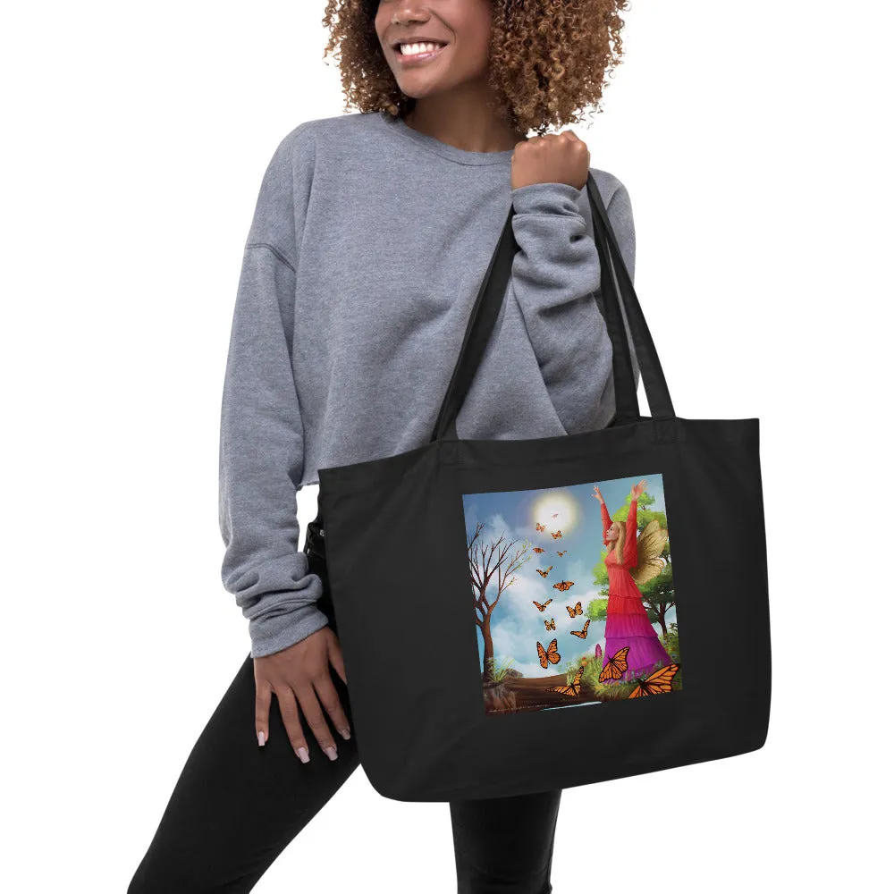 Triumph Large organic tote bag