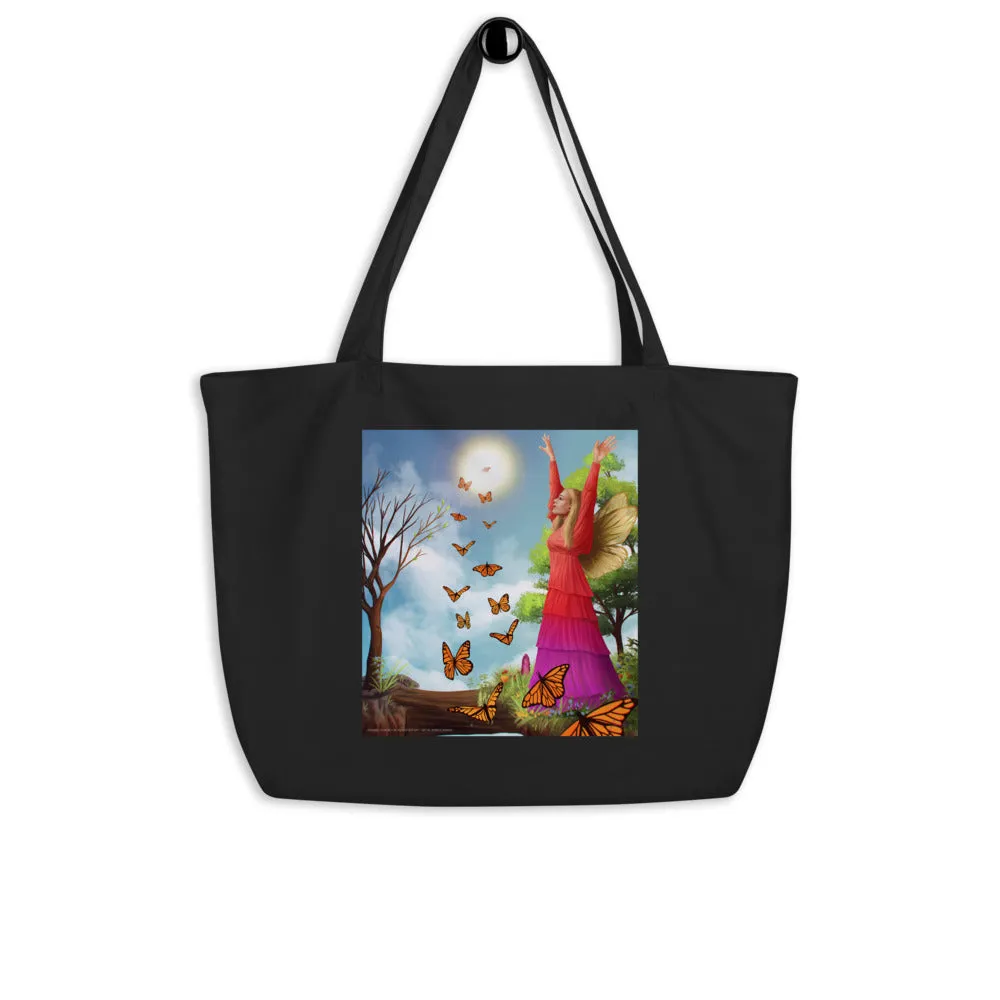 Triumph Large organic tote bag