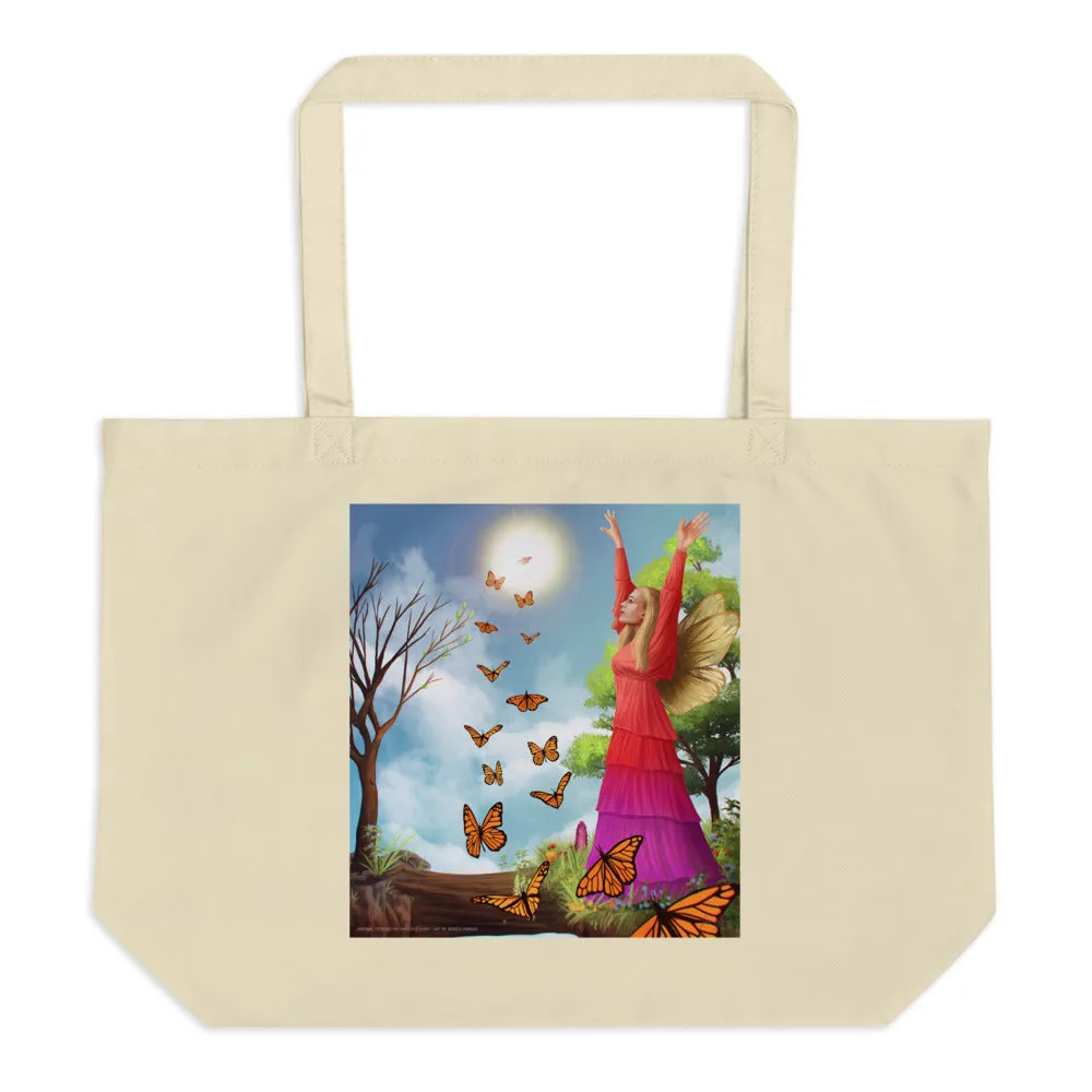 Triumph Large organic tote bag