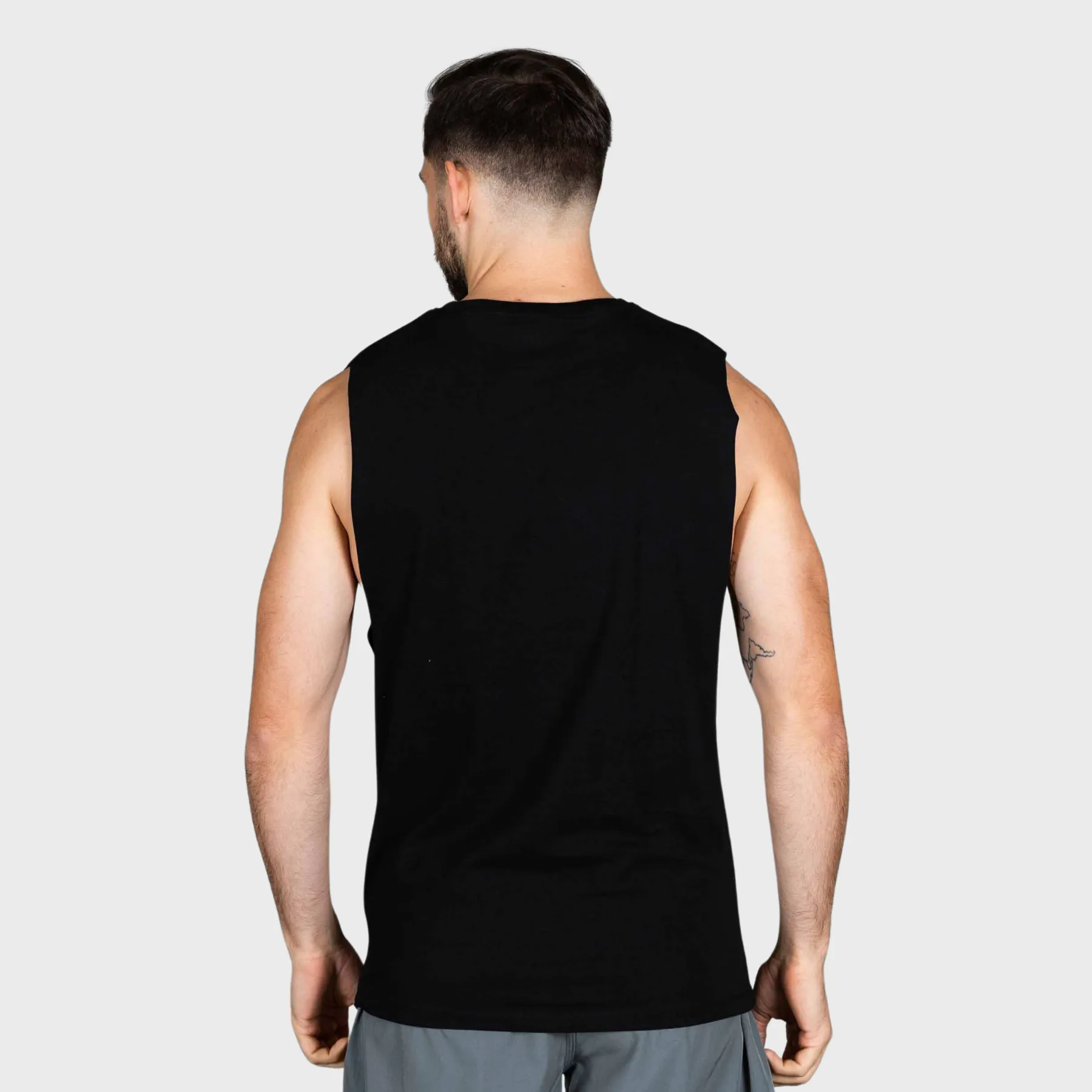 TWL - EVERYDAY MUSCLE TANK - BLANK - BLACK